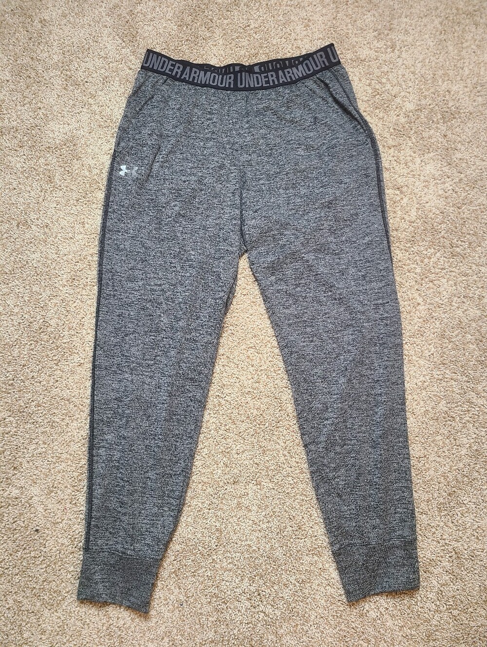 Under Armour HeatGear Loose Fit Joggers Heathered Gray